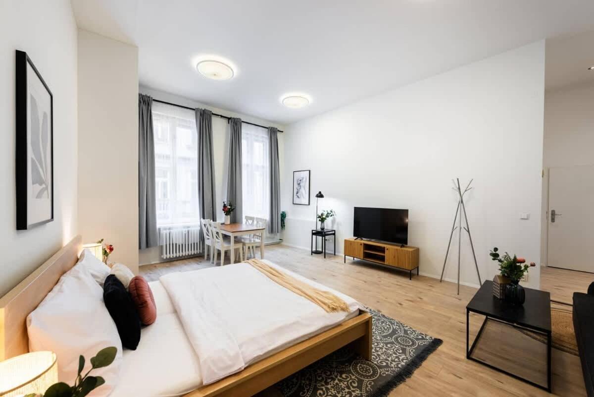 Elegant Spacious Old Town Studio Apartment Prague Exterior photo